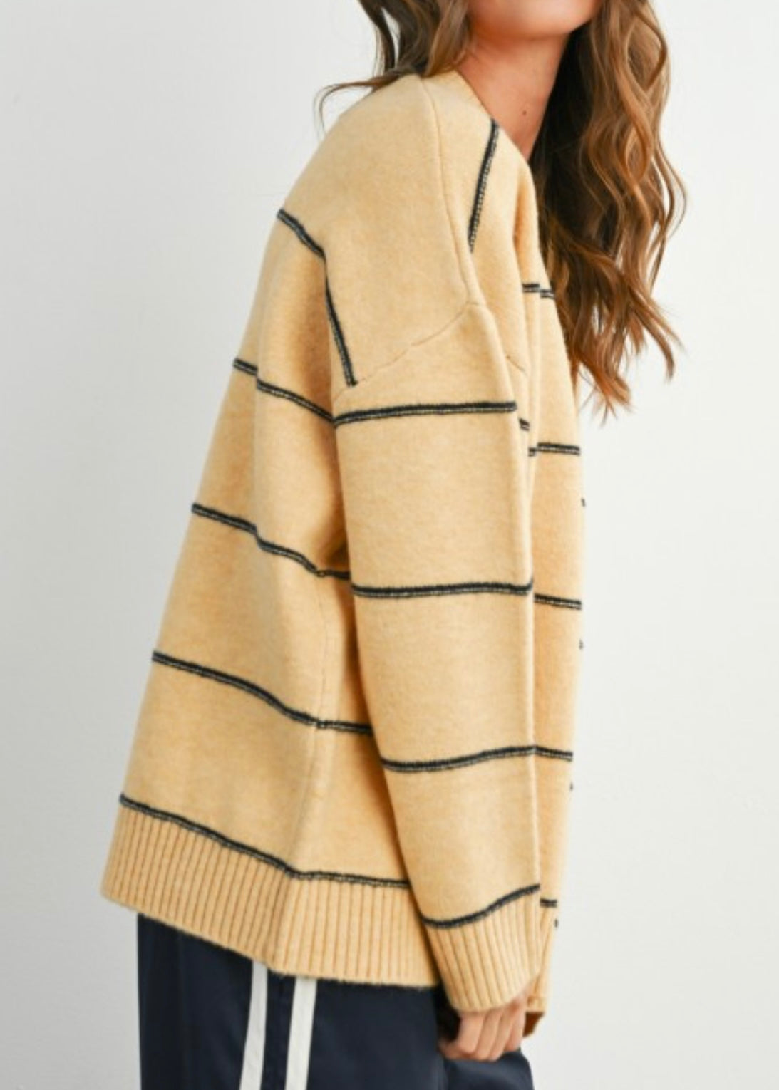 Evergreen Stripe Sweater