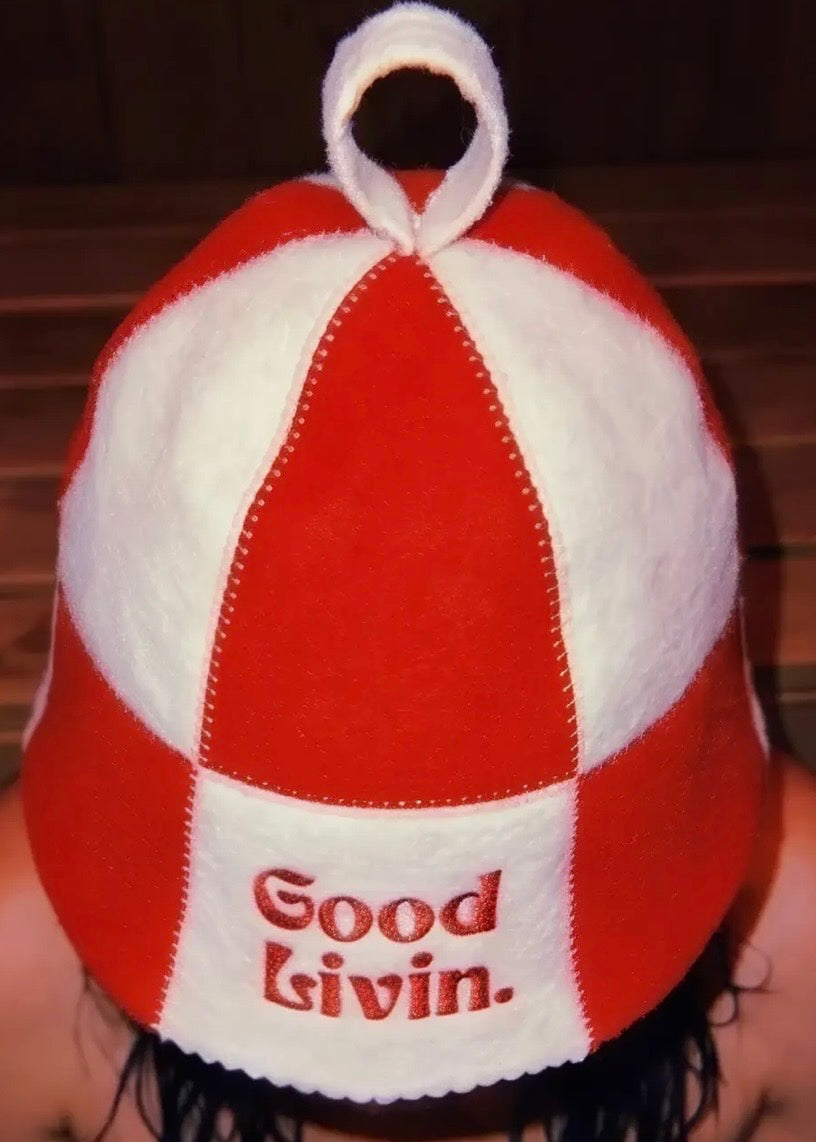 Australian Wool Sauna Hat