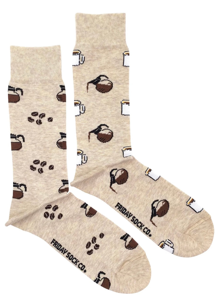 Vintage Coffee Socks