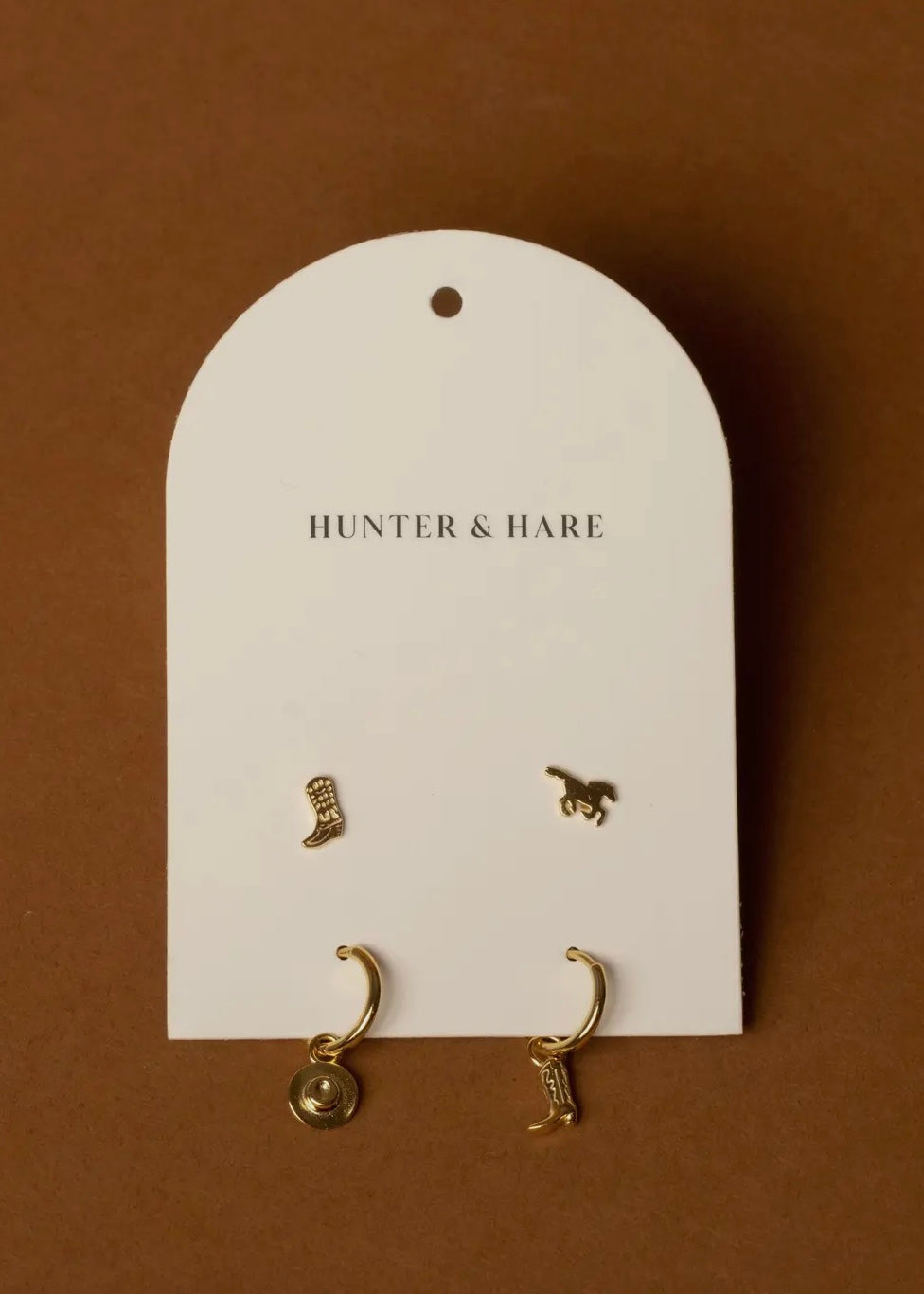 Western Earrings Set of 4