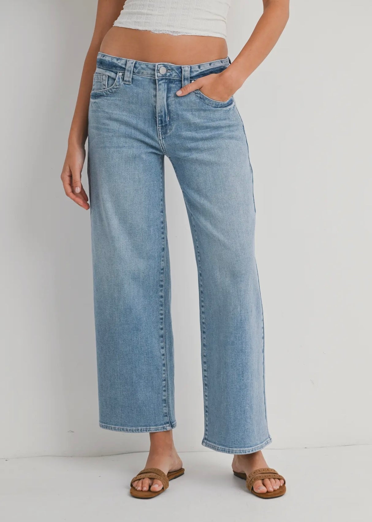 Petite Slim Wide Leg