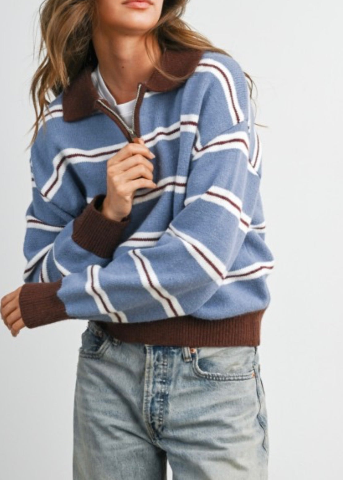 Dylan Retro Quarter Zip