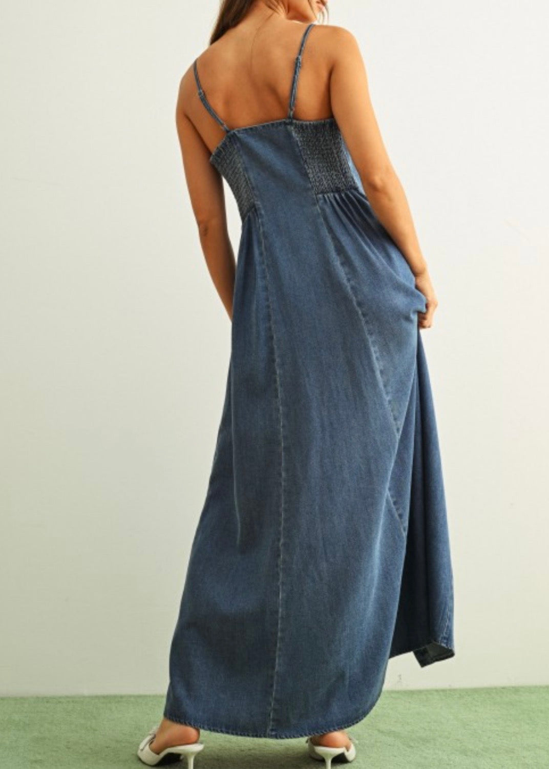 Clove Button Down Maxi Dress