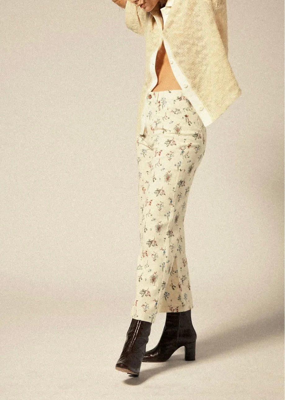 Margo Cropped 5-Pocket Pant