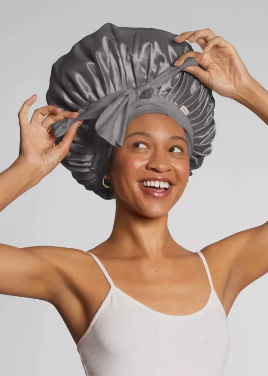 Adjustable Oversized Satin Bonnet