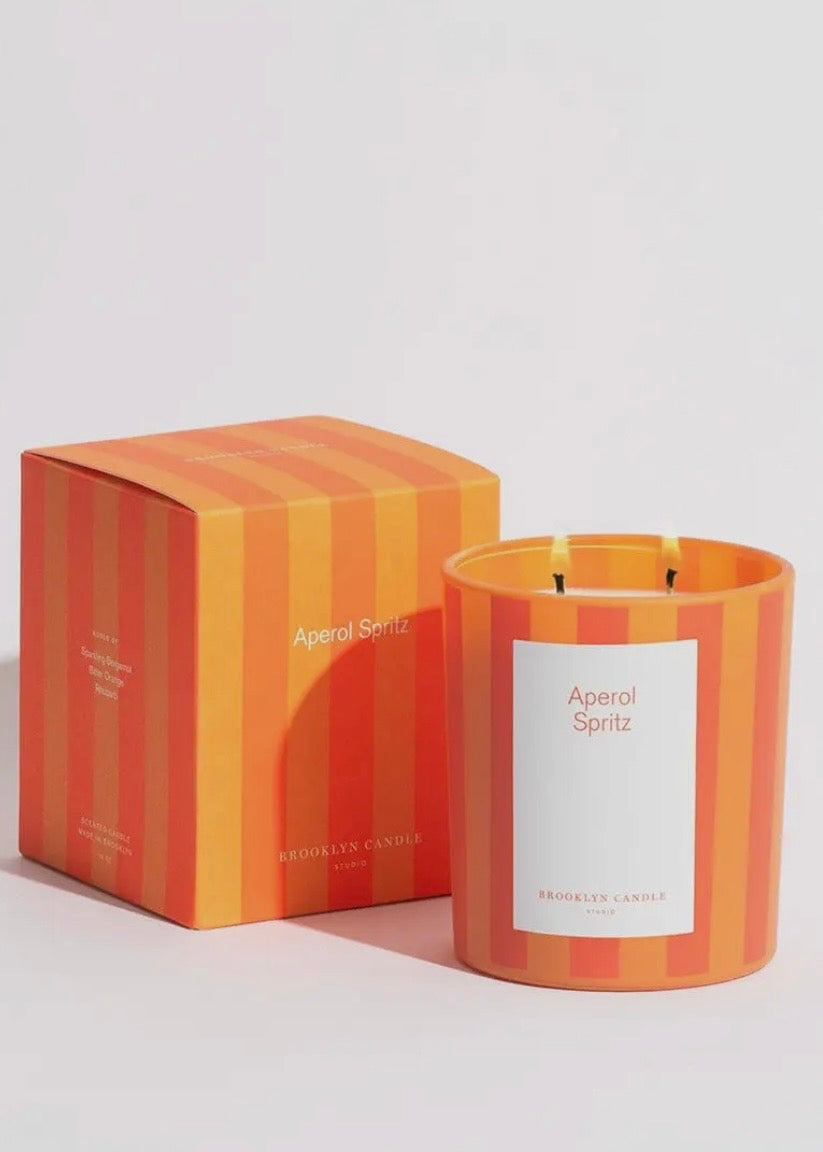 Aperol Spritz Candle