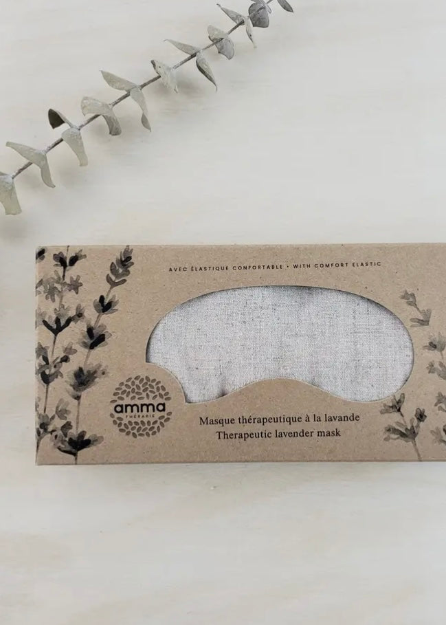 Therapeutic Lavender Eye Mask