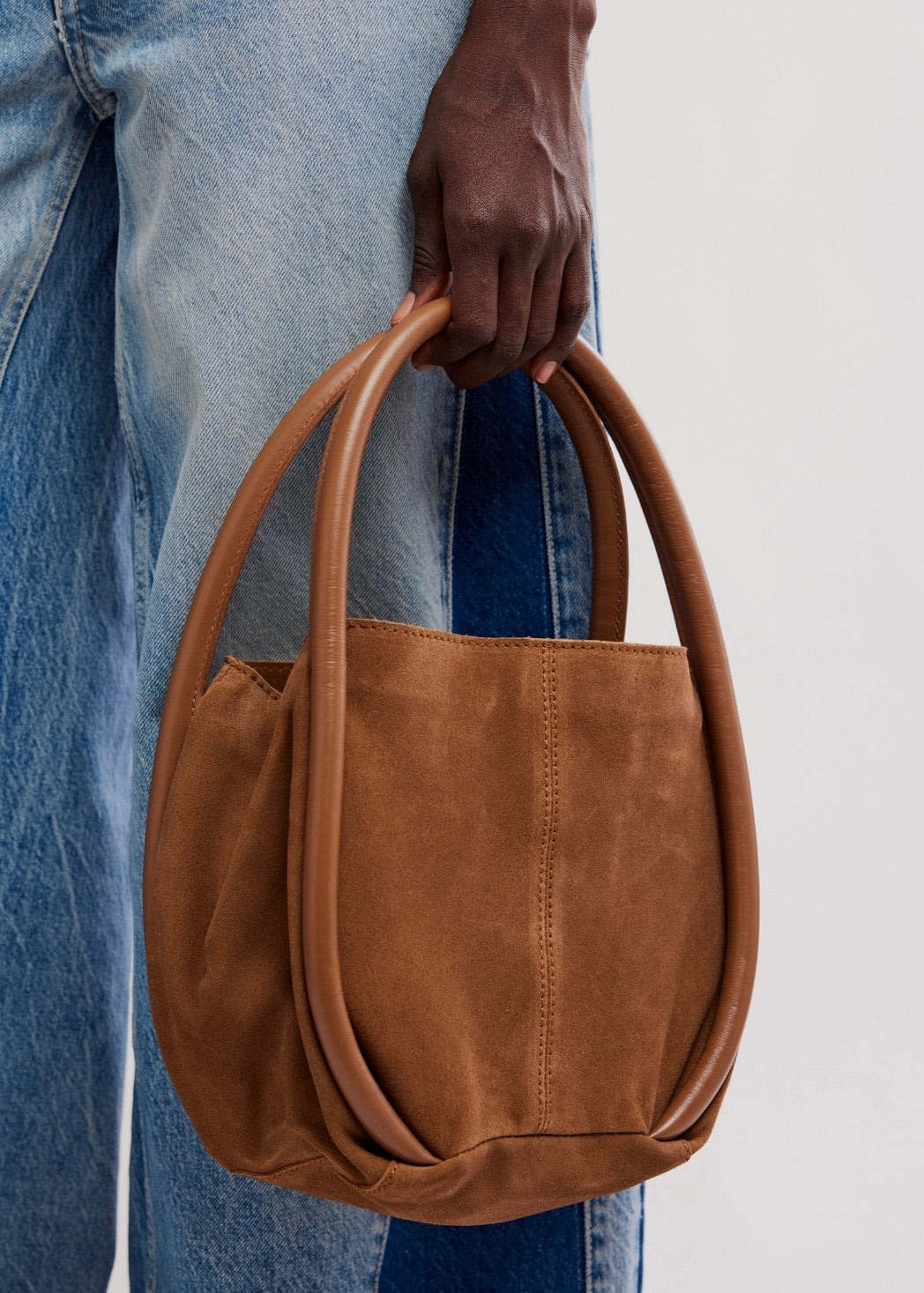 *pre-order Barlow Suede Bucket Bag