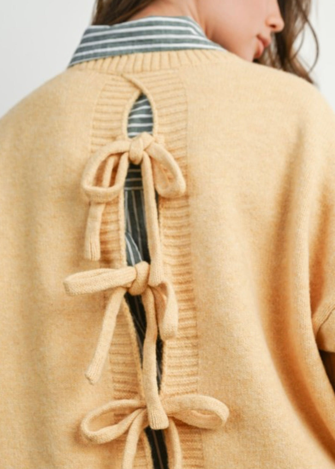 Butter Tie Back Sweater