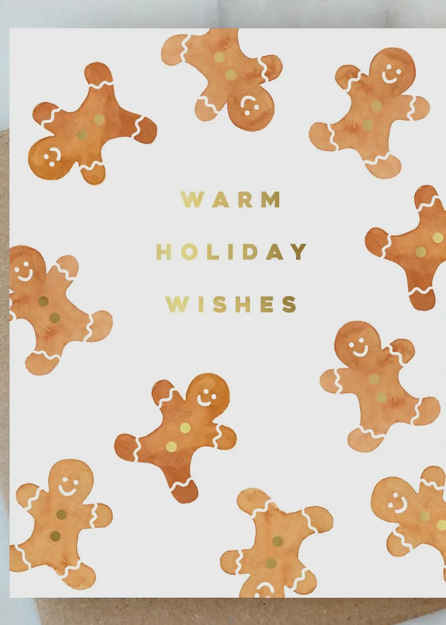 Gingerbread Holiday Card
