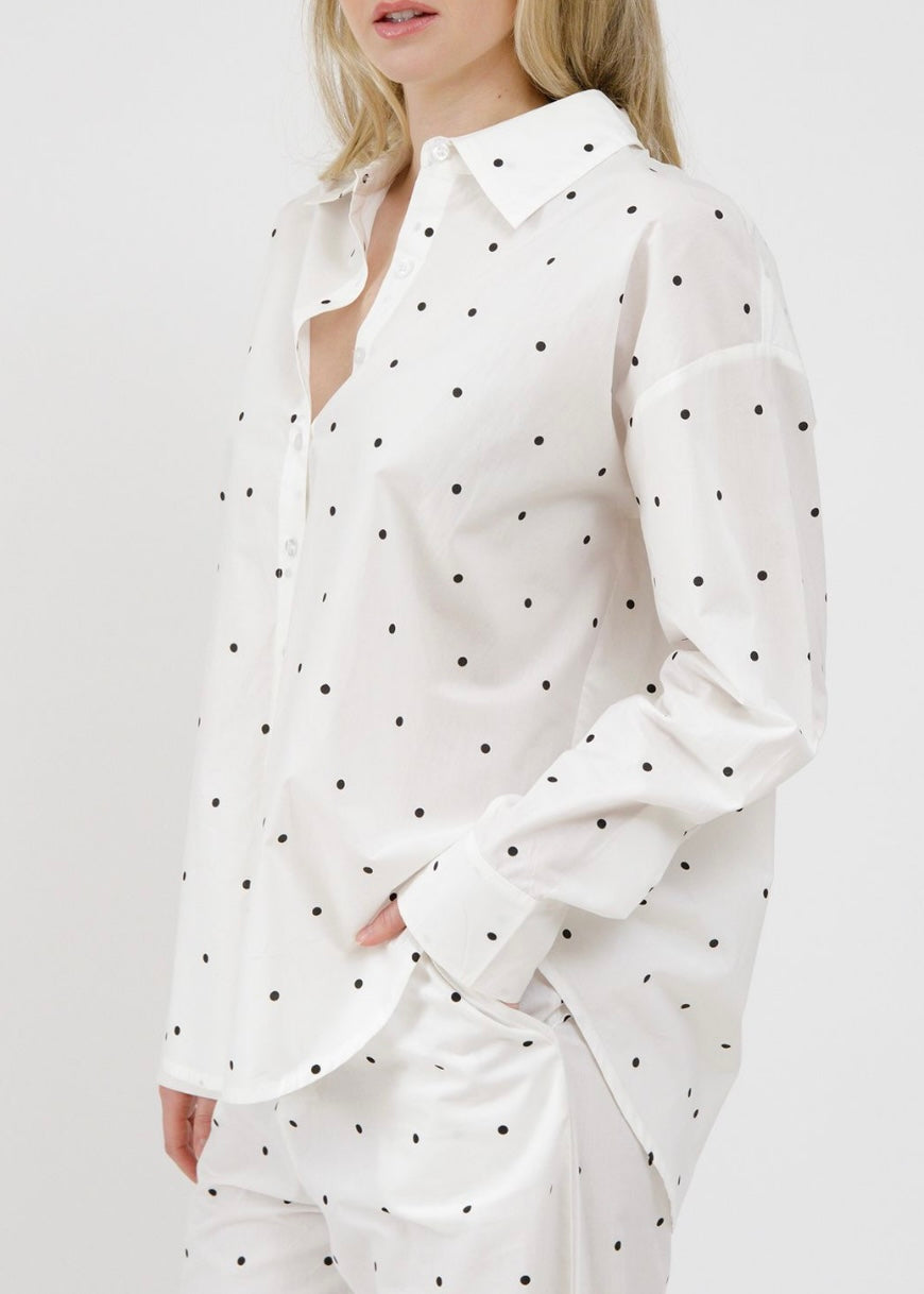 Poplin Button Up Shirt
