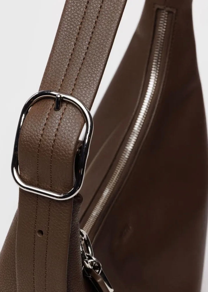 Recycled Leather Shoulder Bag