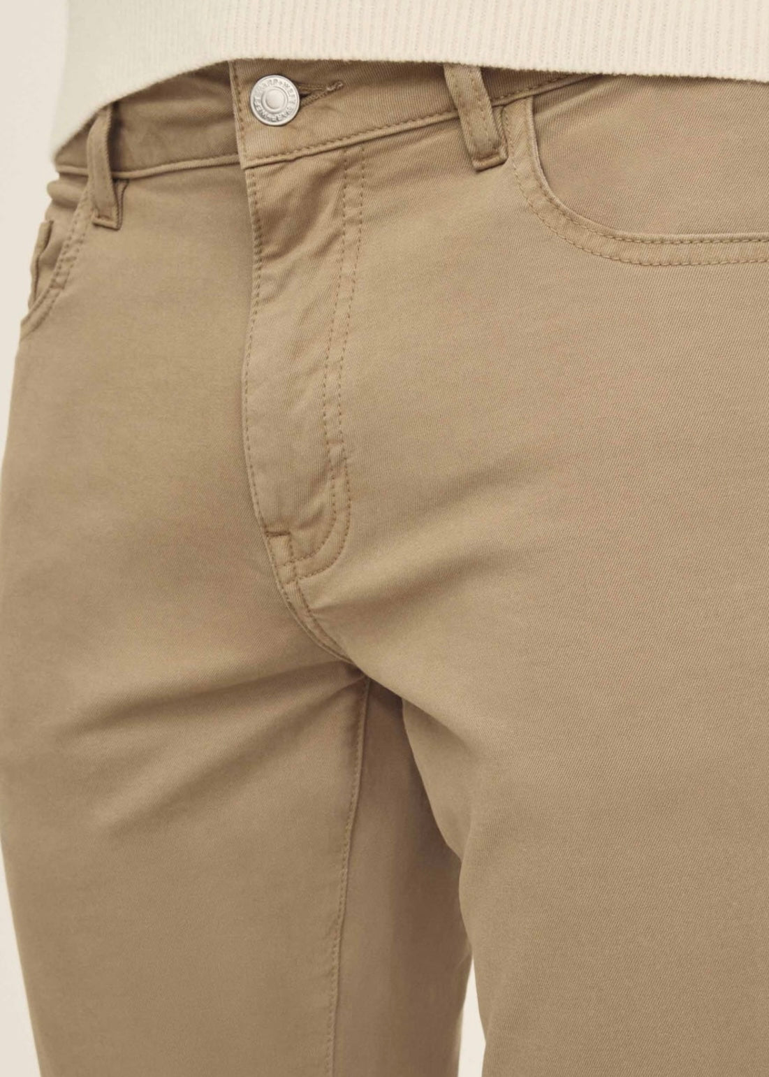 AMS Slim Jeans in Hazelnut