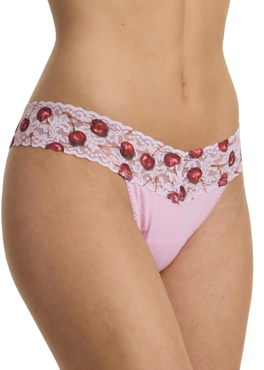 Supima® Cotton Printed Thong