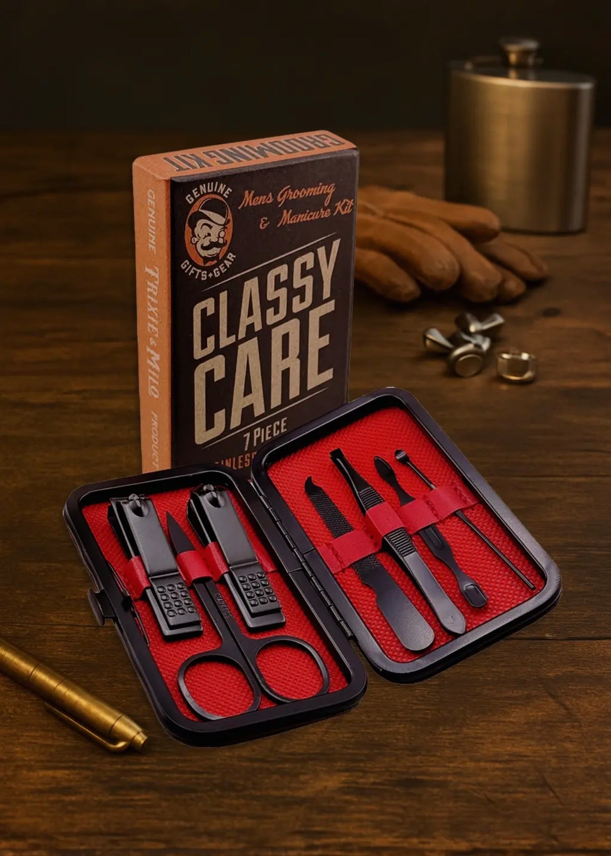 Classy Care Men's Grooming Kit