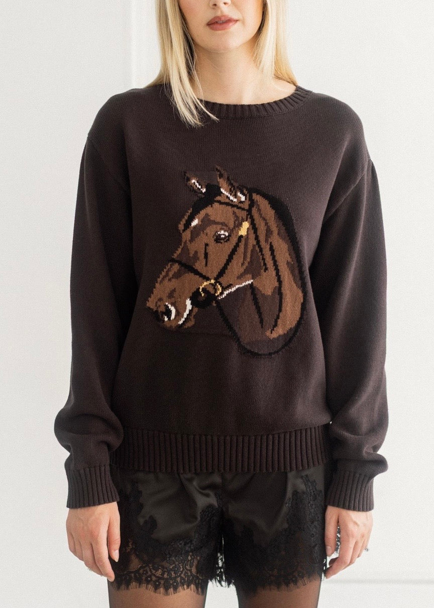 Elle Knit Horse Sweater