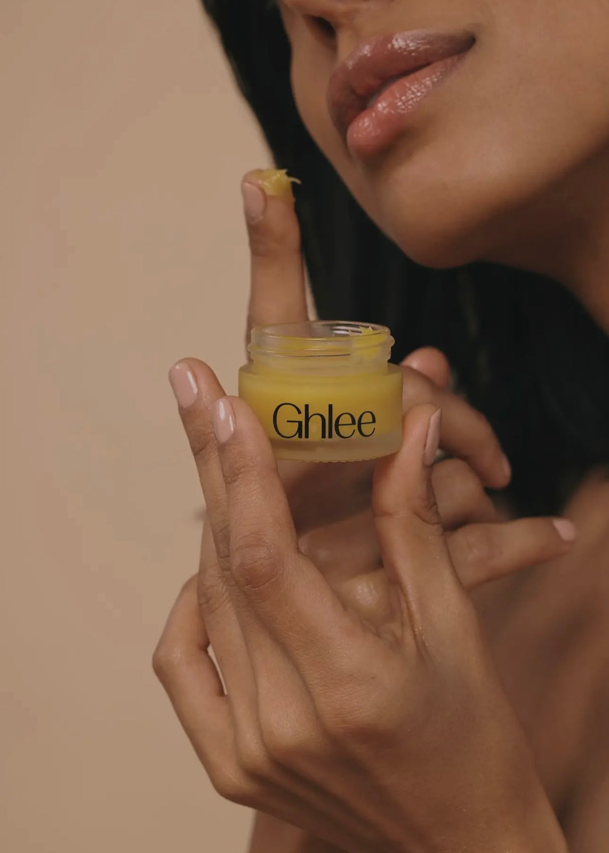 Ghee-Based Lip Mask