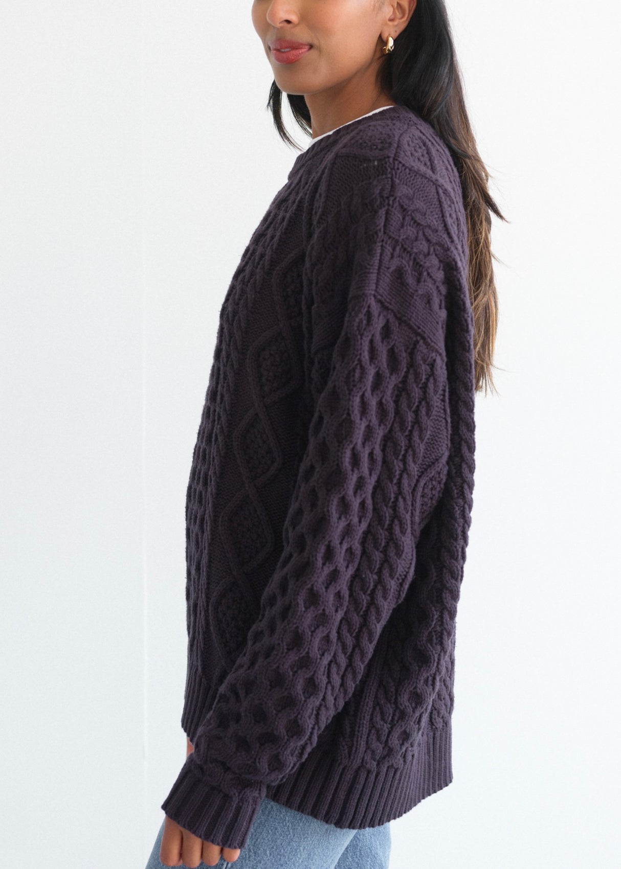 Irish Cable Knit Sweater