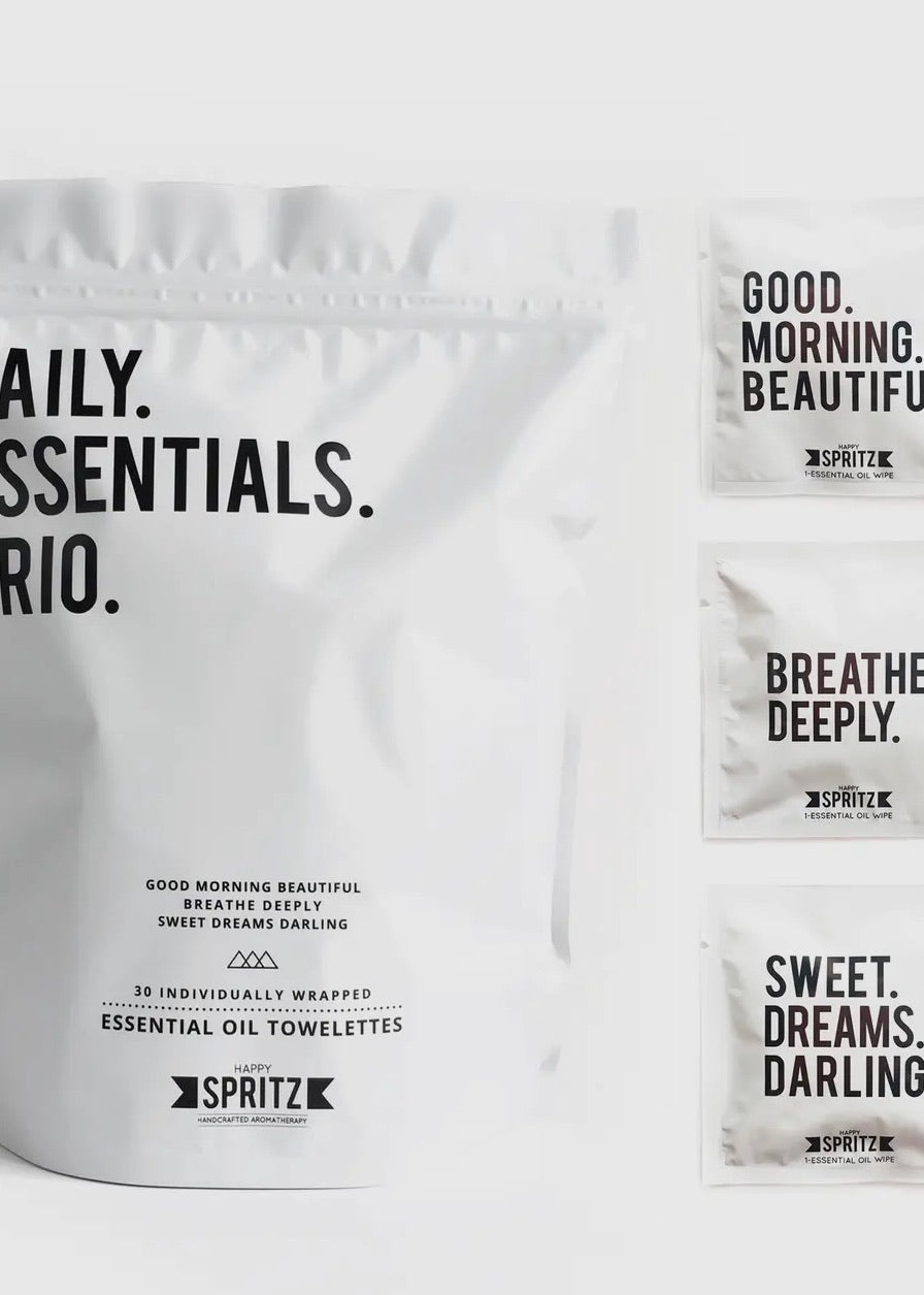 Daily Essentials Trio Mixed Towelette Bag