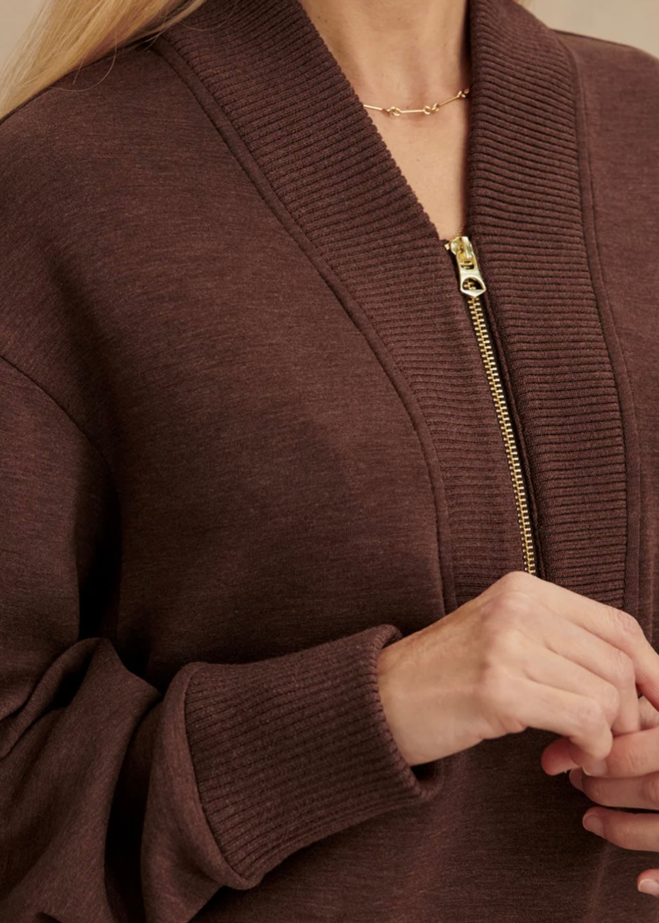 Sally Half-Zip Sweat