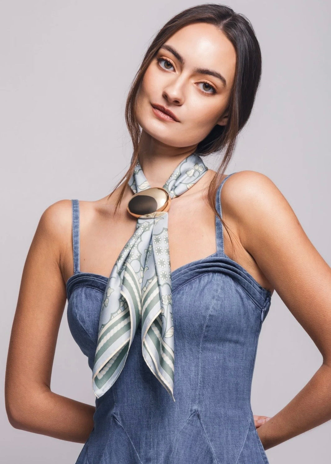The Adeline Silk Scarf