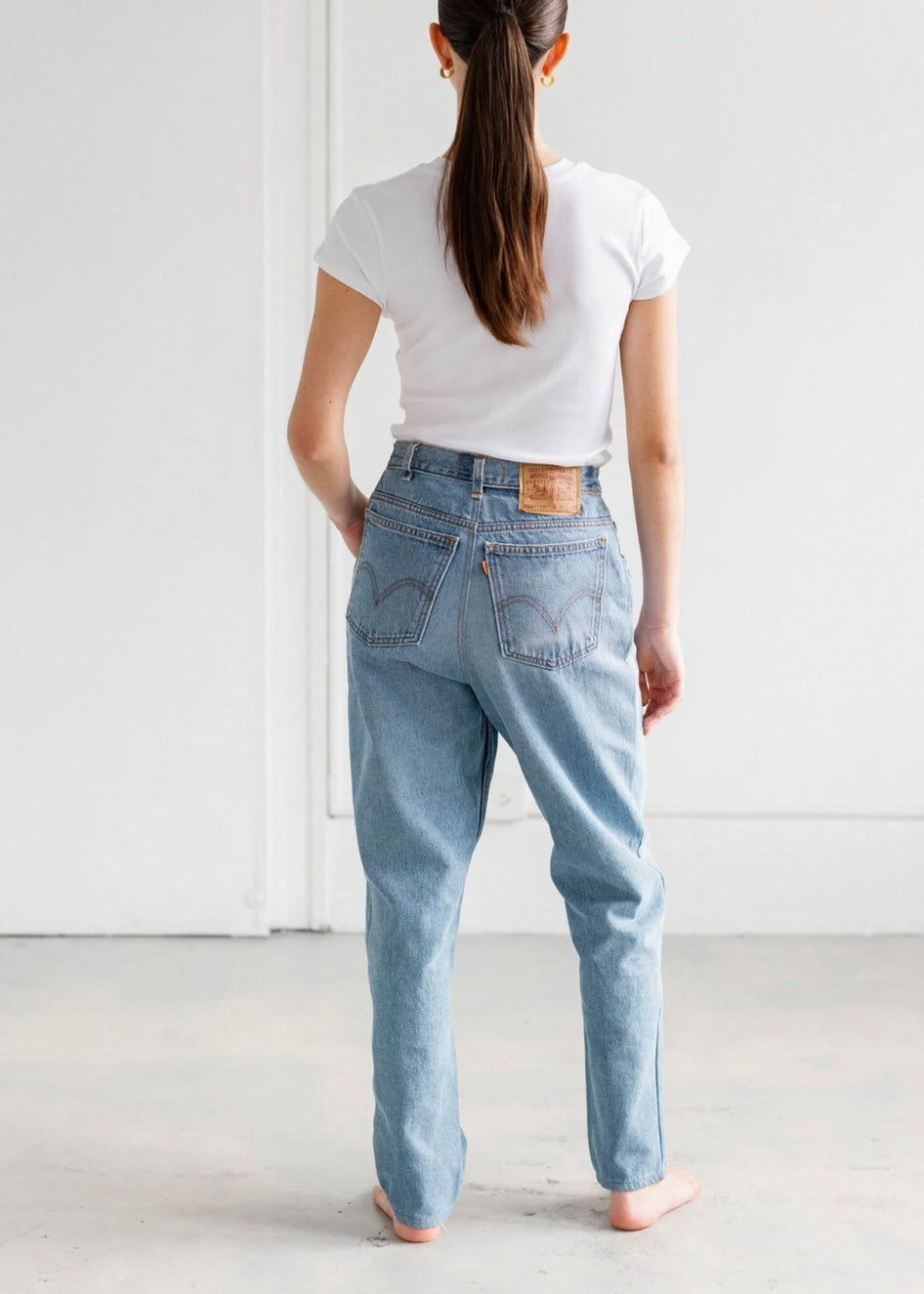 Ribbed Fitted T-Shirt