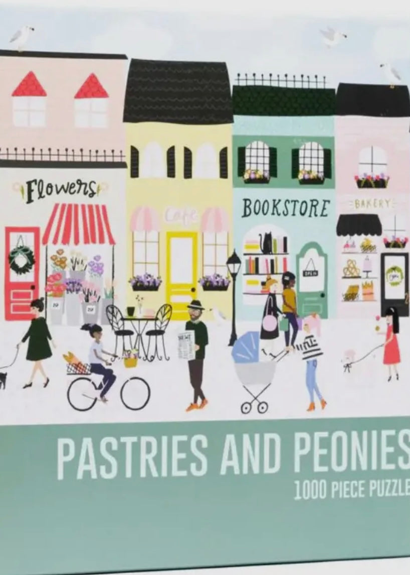 Pastries & Peonies 1000 Piece Puzzle