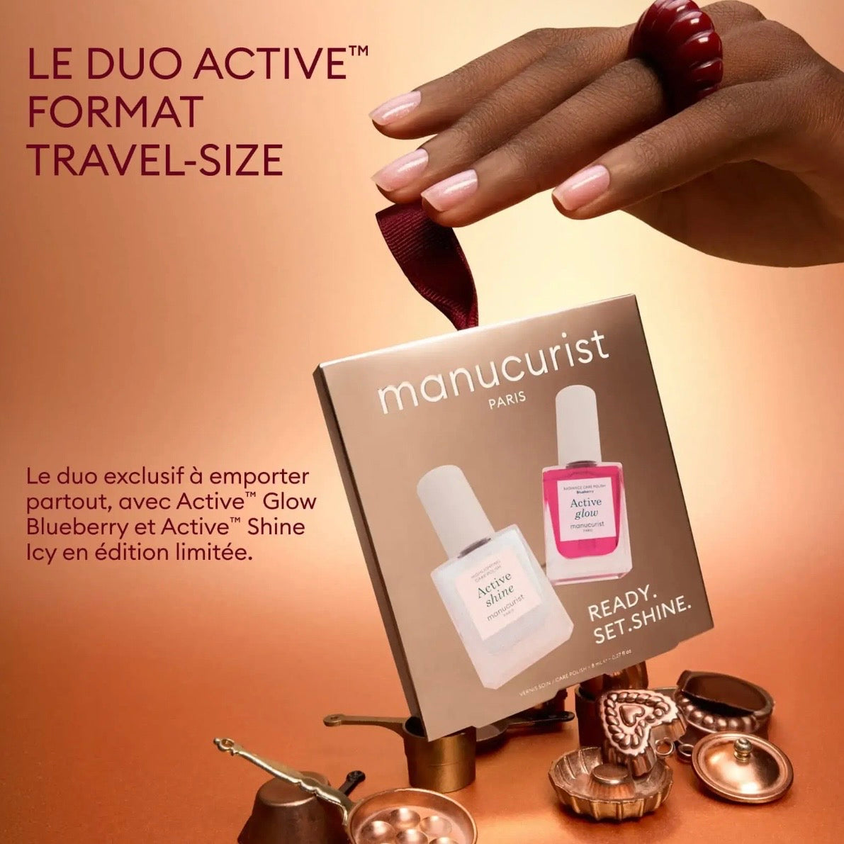 Mini Active Duo Ornament