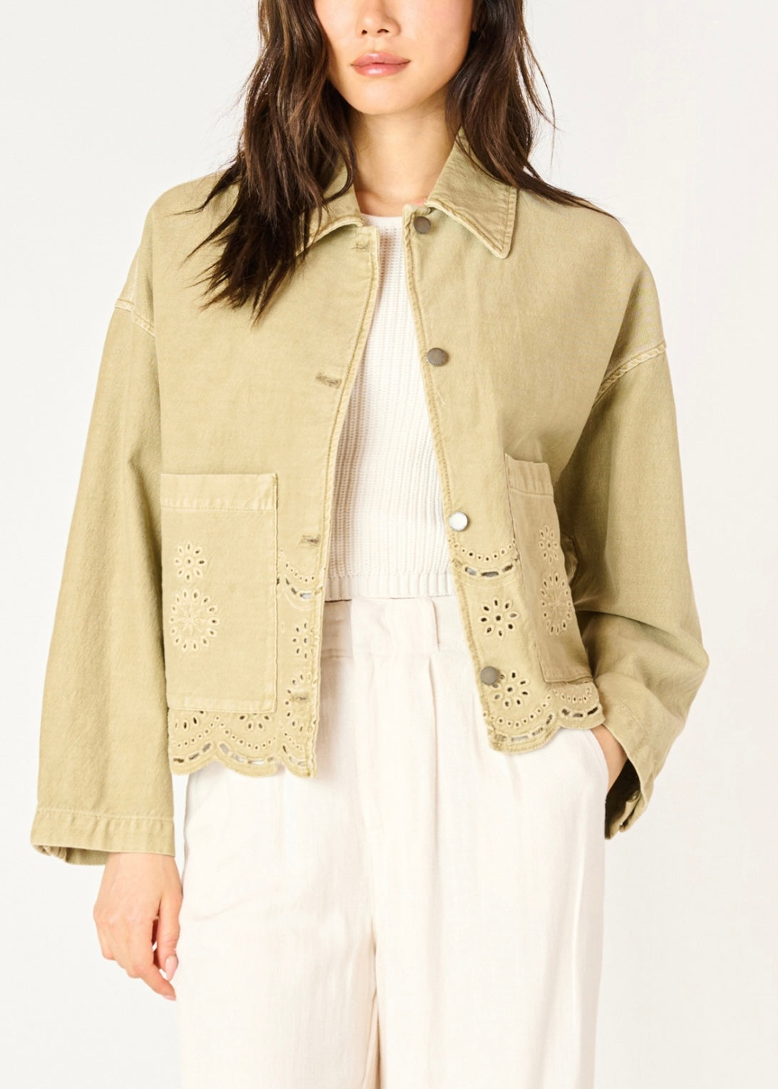 Eyelet Doctor Barn Coat