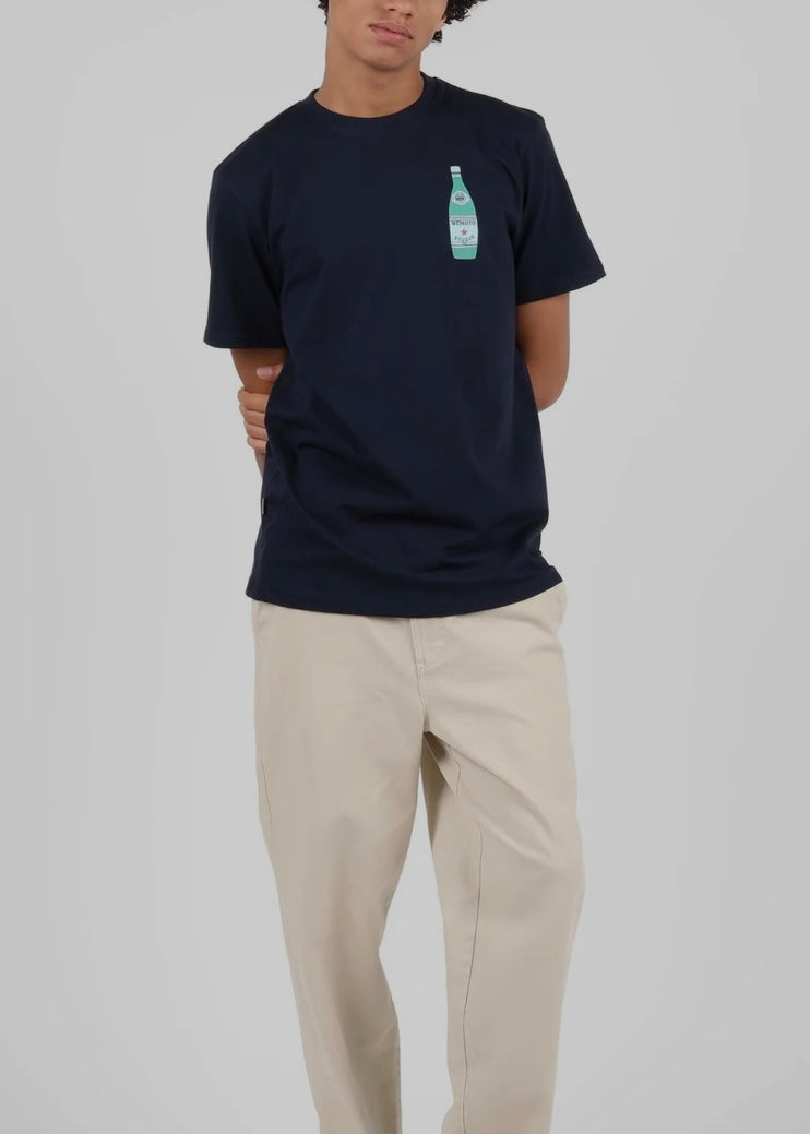 Printed Sparkling Water Artwork T-Shirt