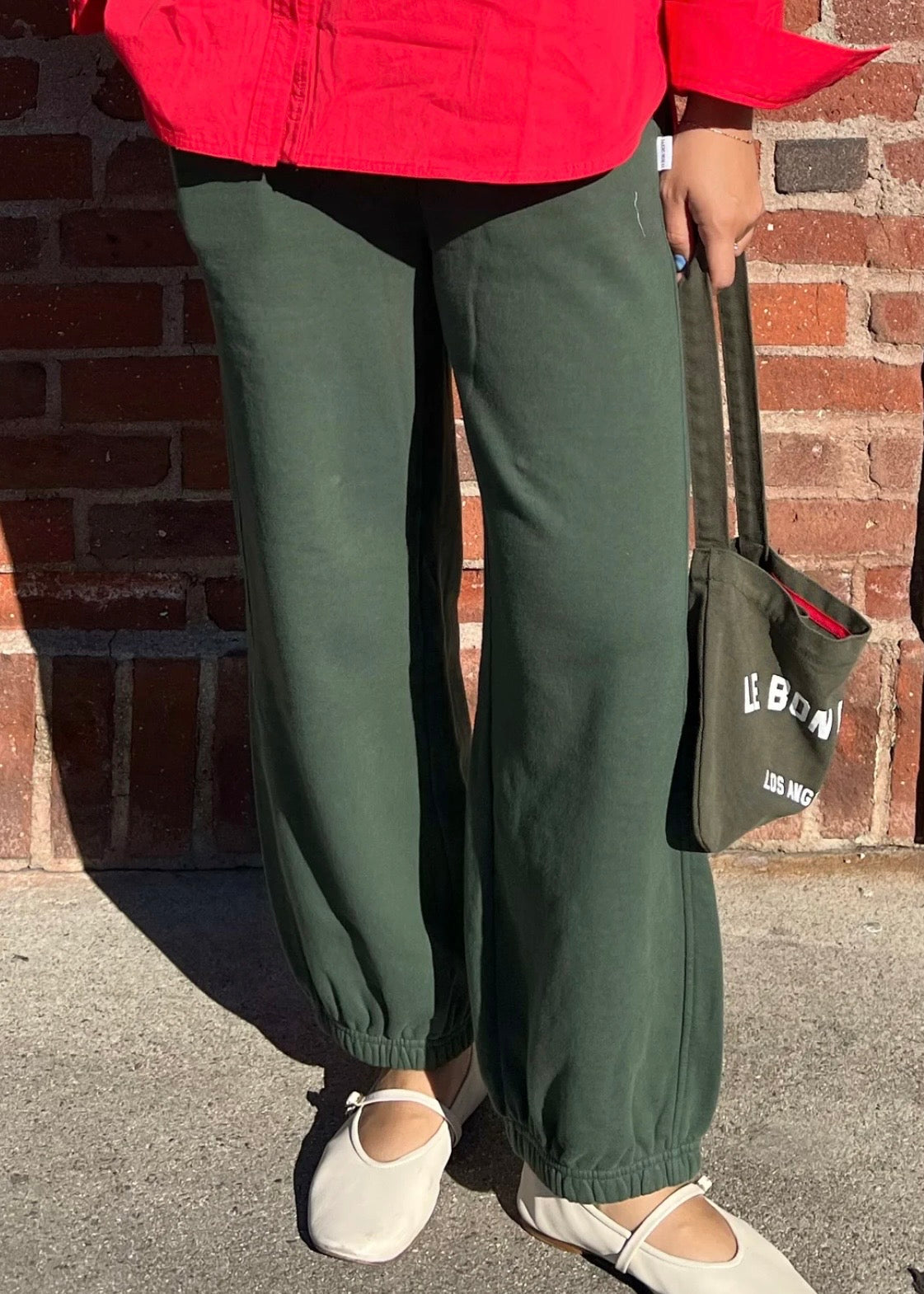 French Terry Balloon Pants