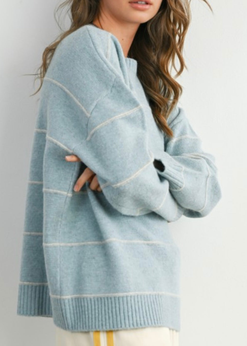 Evergreen Stripe Sweater