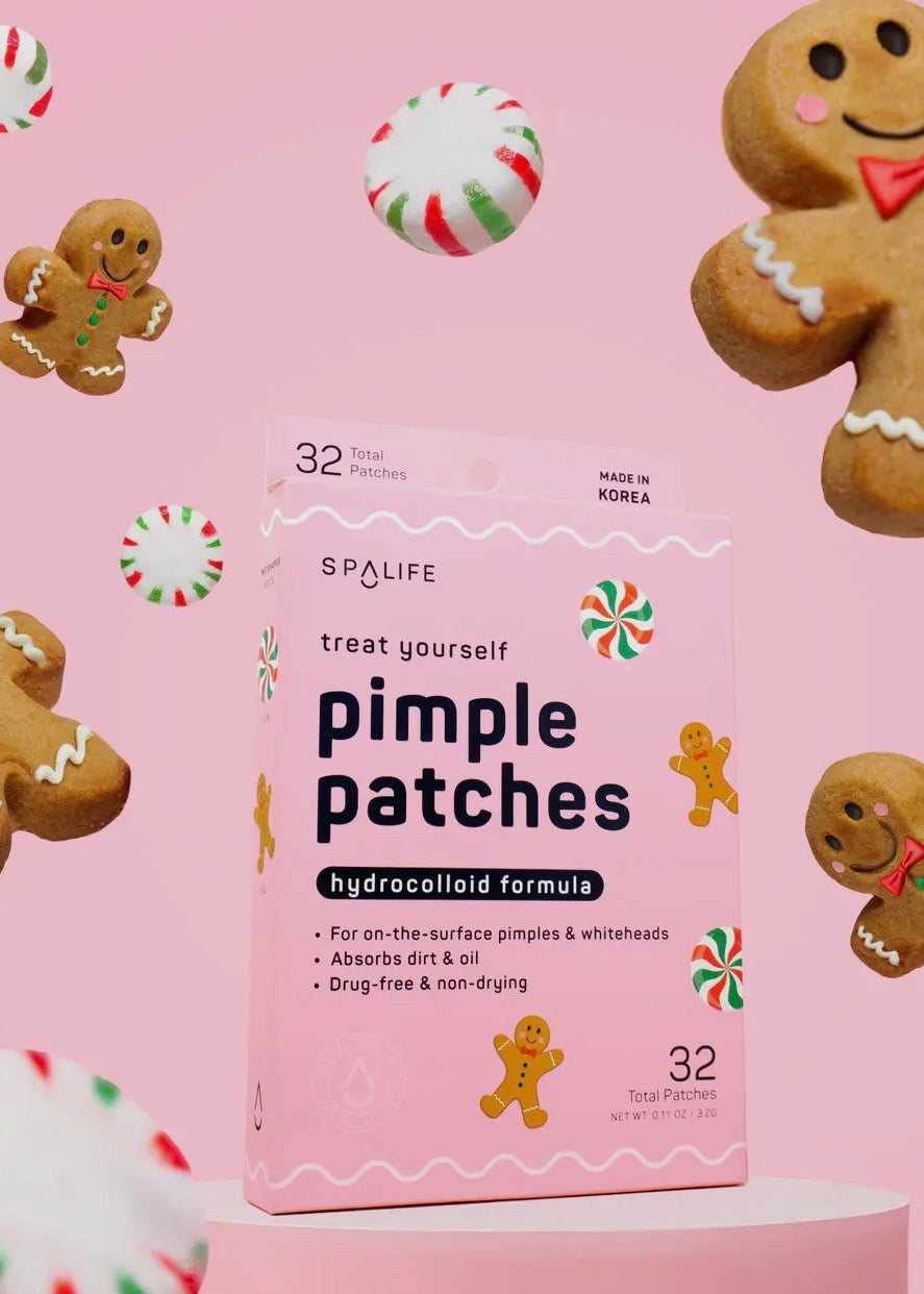 Christmas Holiday Gingerbread & Candies Pimple Patches 72 Ct