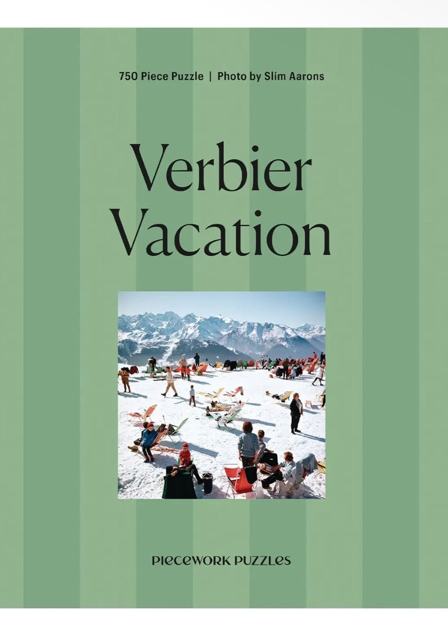 Verbier Vacation - 750 Piece Puzzle