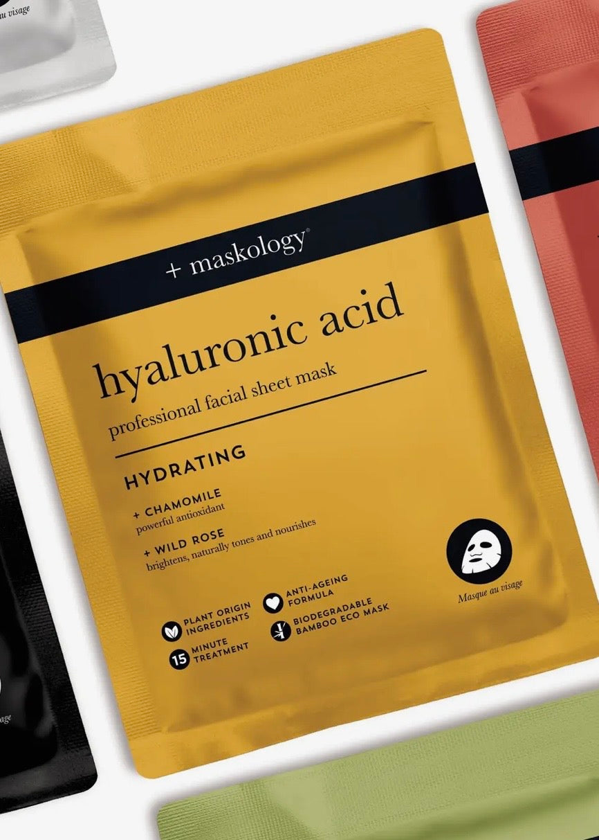 +maskology Hyaluronic Acid Professional Sheet Mask