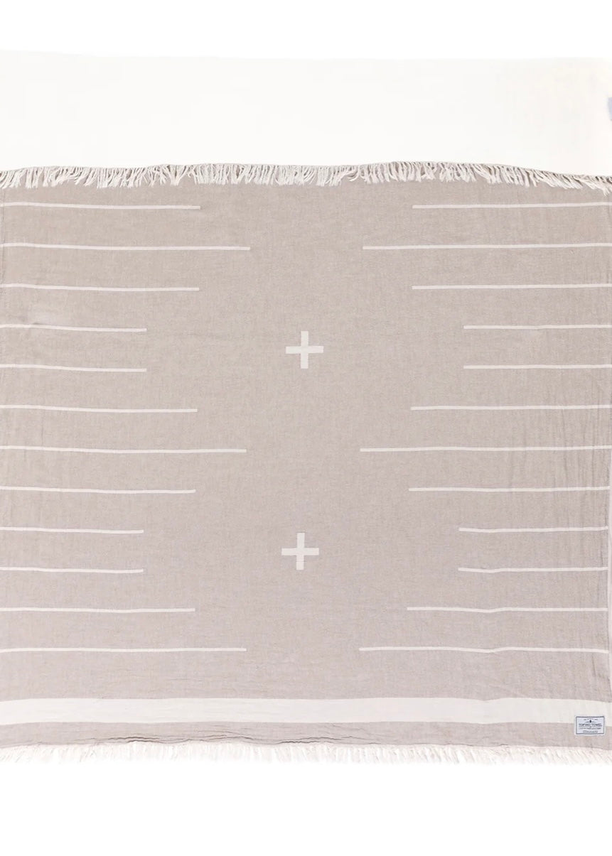 The Alps Fleece Throw