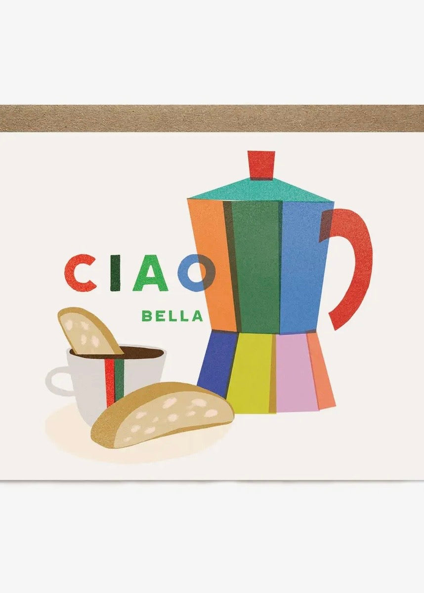 Ciao Bella Italian Breakfast Card