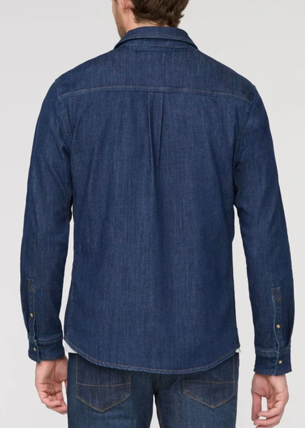 Performance Denim Lite Two-Pocket Shirt - Dark Stone