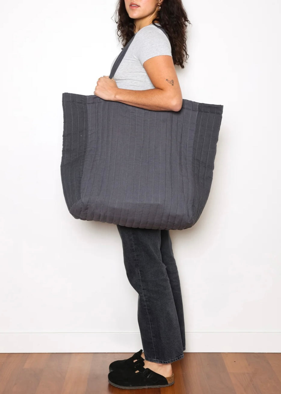 The Esme Oversized Quilted Tote