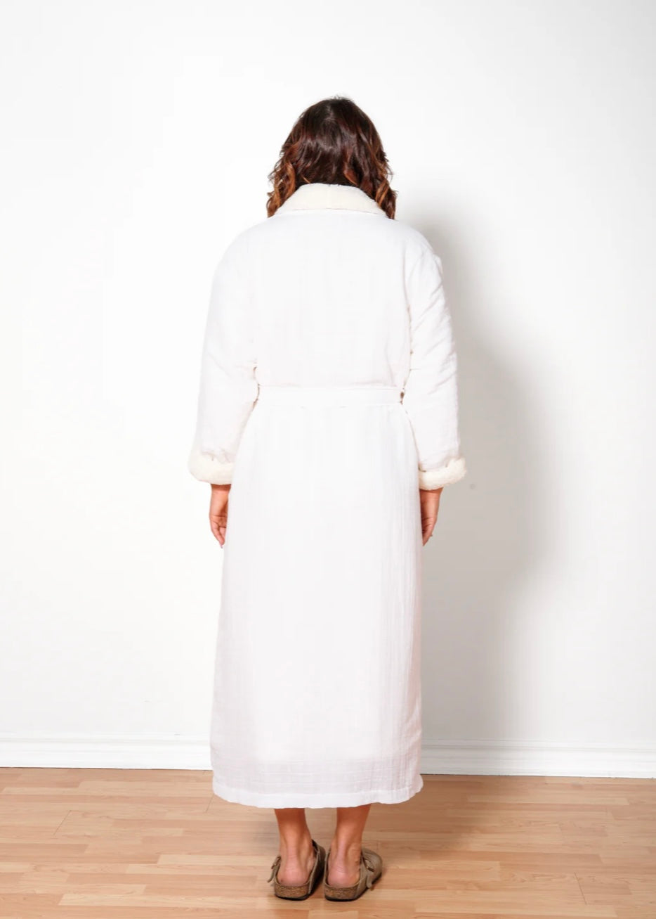 The Boreal Unisex Fleece Lined Robe