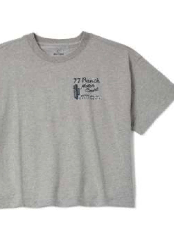 Ranch Motor Court Boxy Cropped Tee