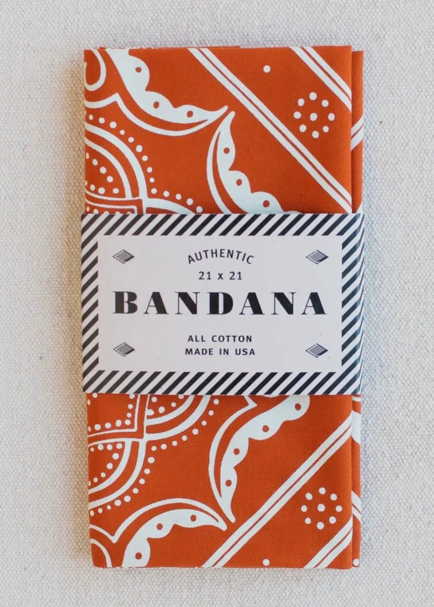 *pre-order march 25 100% Cotton Bandana
