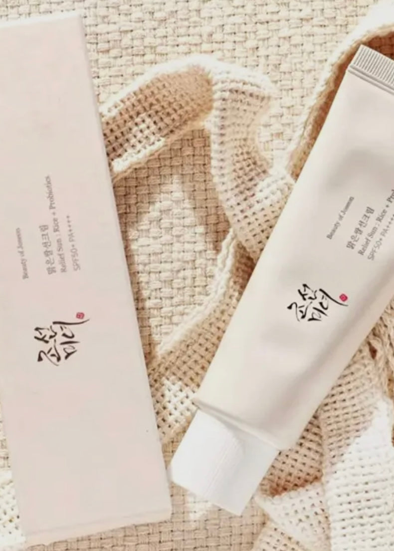 Relief Sun Rice + Probiotics SPF 50 Sunscreen