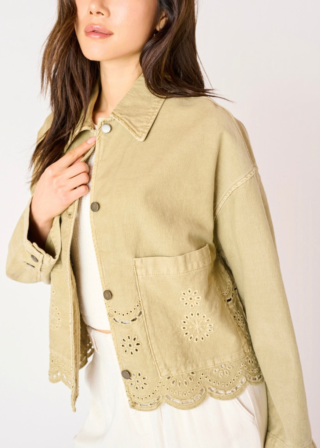 Eyelet Doctor Barn Coat