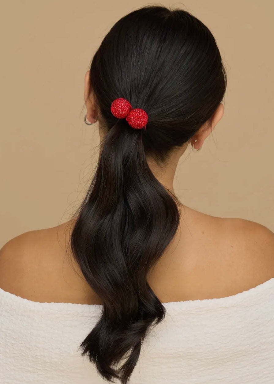 Holiday Bubble Hair Ties 2pc Set
