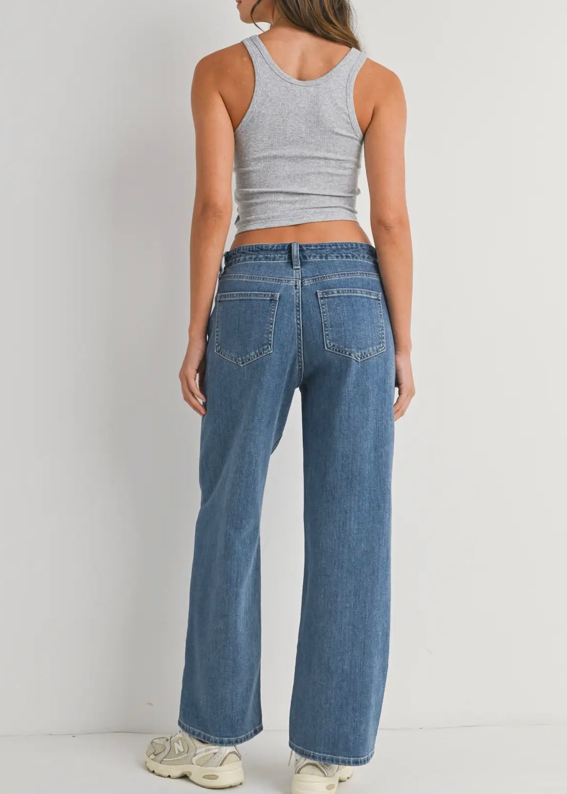 Drawstring Wide Leg