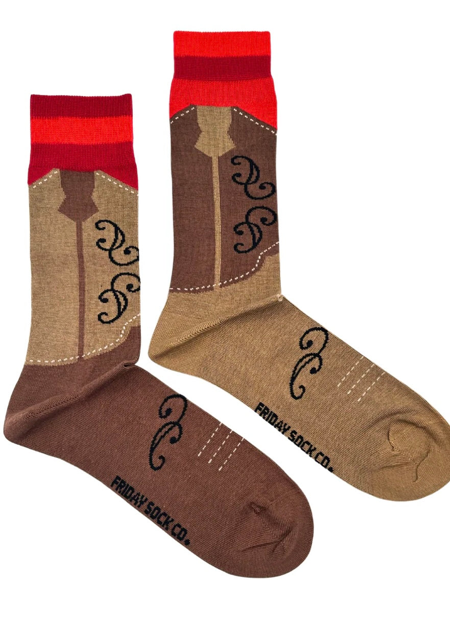 Cowboy Boot Socks