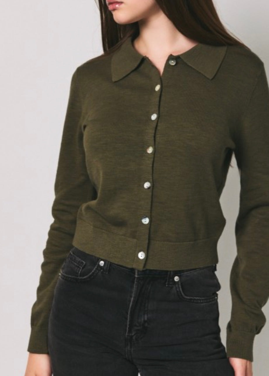 Rory Collared Cardigan