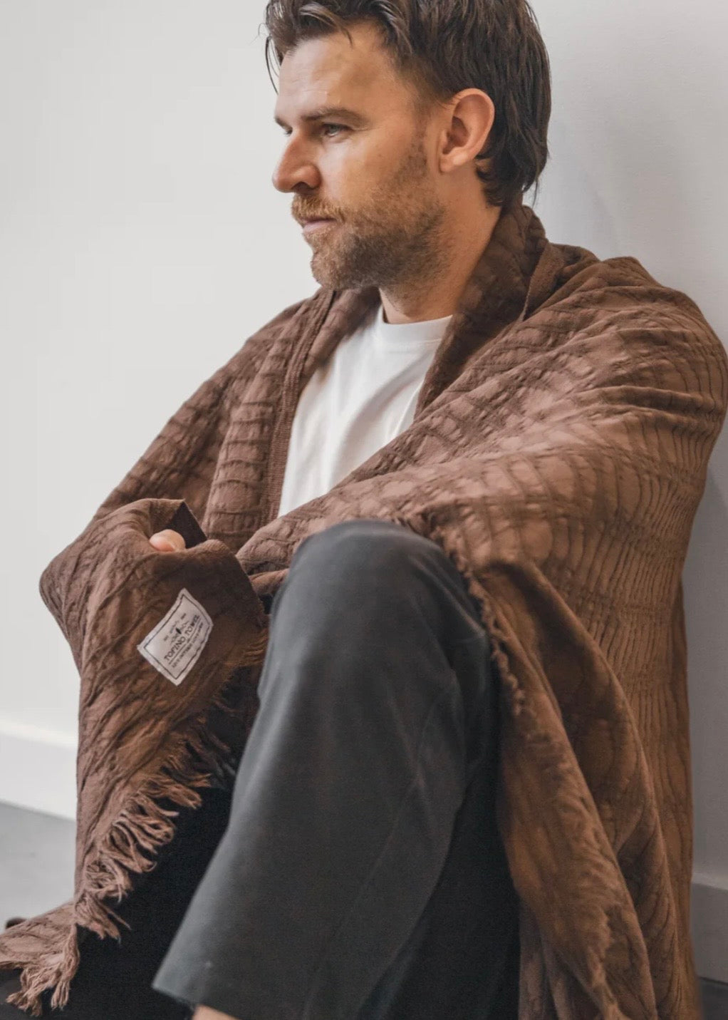 THE ARNELL | Ikat Weave Lightweight Throw