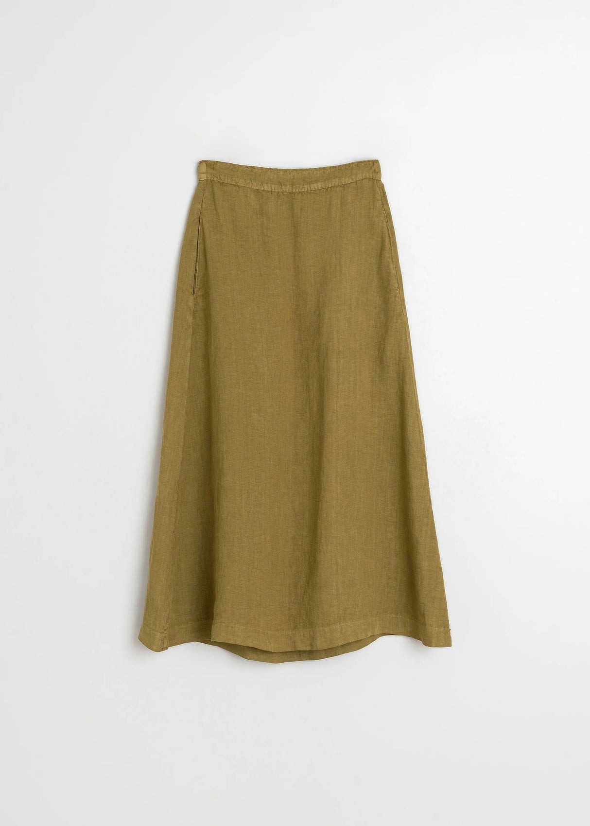 Long Linen Skirt